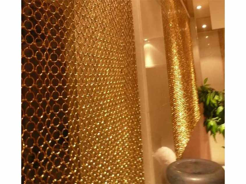 Woven Metal Interiors: Elevating Interior Design with Intricate Metal Weaves