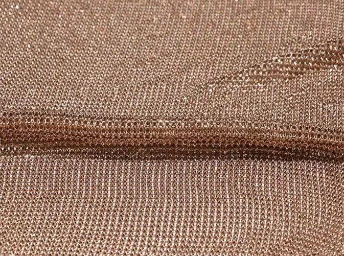 Unleash Creativity with Woven Mesh Fabric: Transforming Spaces with Metal Elegance