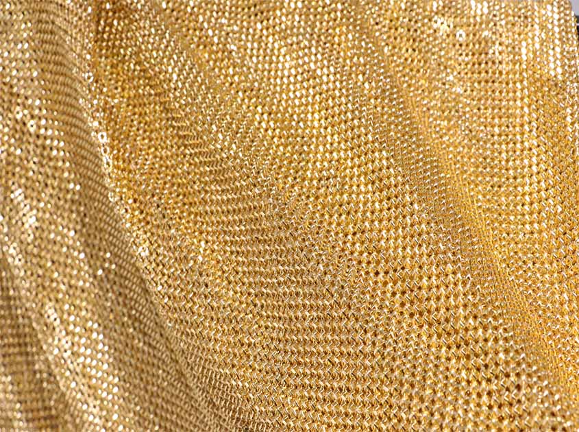 Discover the Allure of Woven Metal Interiors: Infusing Modern Spaces with Metallic Charm