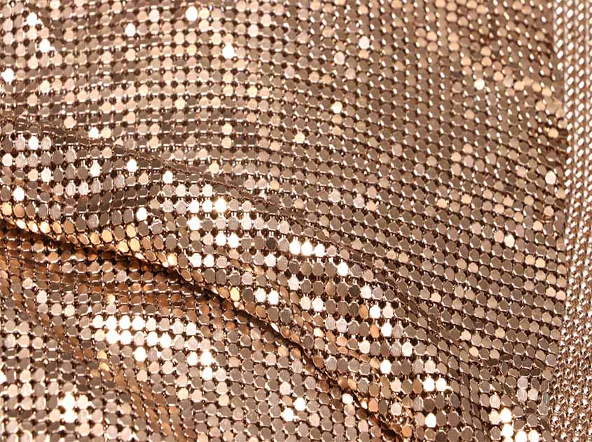 Unleash Creativity with Woven Mesh Fabric: Transforming Spaces with Metal Elegance