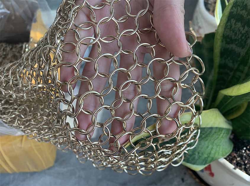 Woven Mesh Fabric: Versatile Metal Weaves for Creative Interior Design - Unleash the Potential of Woven Mesh Fabric