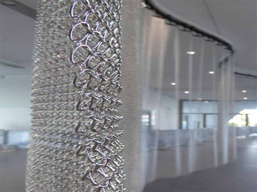 Woven Metal Interiors: Transforming Spaces with Artistic Brilliance