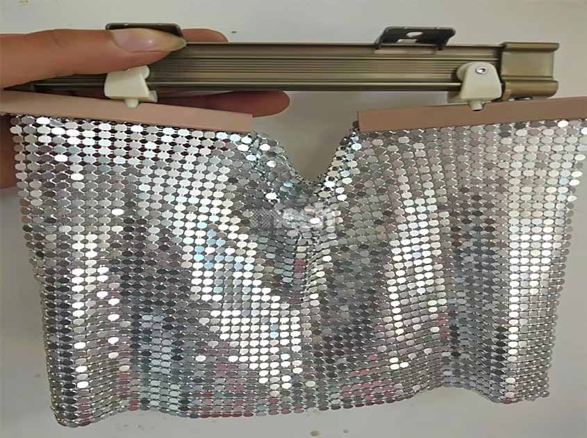Metal Fabric Curtain for Acoustic Control in Open Spaces
