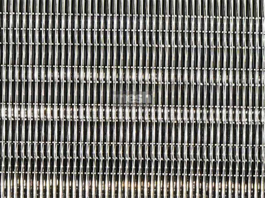 What are some common patterns and textures for metal fabric curtains?cid=6