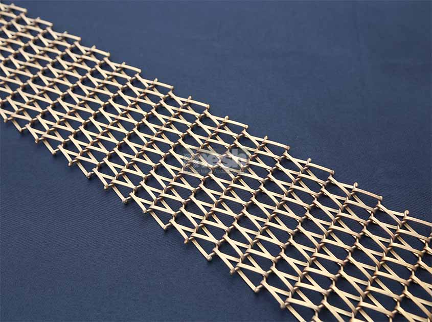 Various benefits of different weave patterns for Metal fabric Curtain