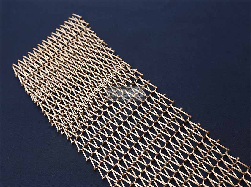 Various benefits of different weave patterns for Metal fabric Curtain