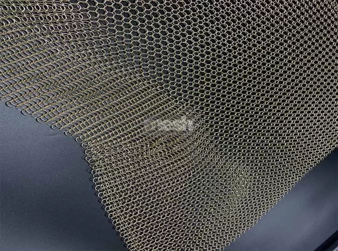 Woven Metal Interiors supplier for retail space: Attracting customers with high-quality service attitude