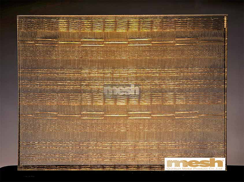 Metal fabric Curtain: Maintain their luster with proper cleaning