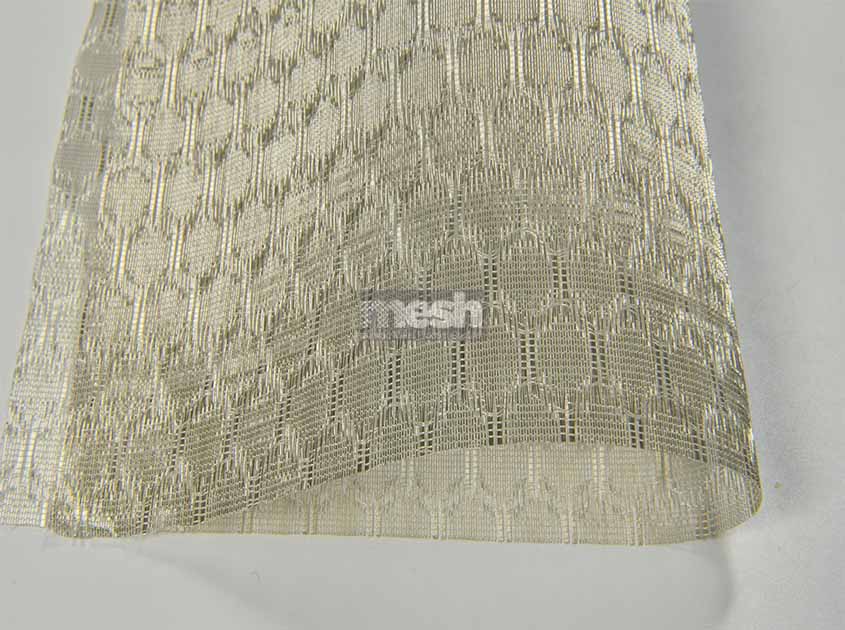 For sophisticated interiors: the allure of luxury metal mesh fabric