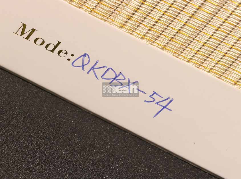 Showcasing the Beauty of woven mesh fabric: Elevating Interior Decorations with Elegant Textures