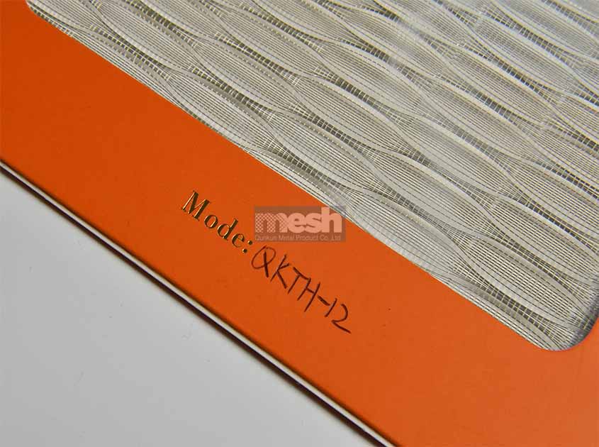 Acoustic properties of woven mesh fabric: sound absorption
