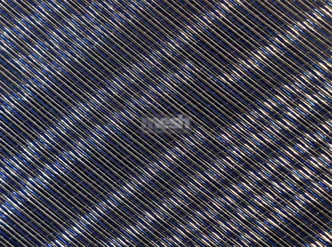 Chemical resistance of wall covering mesh fabric