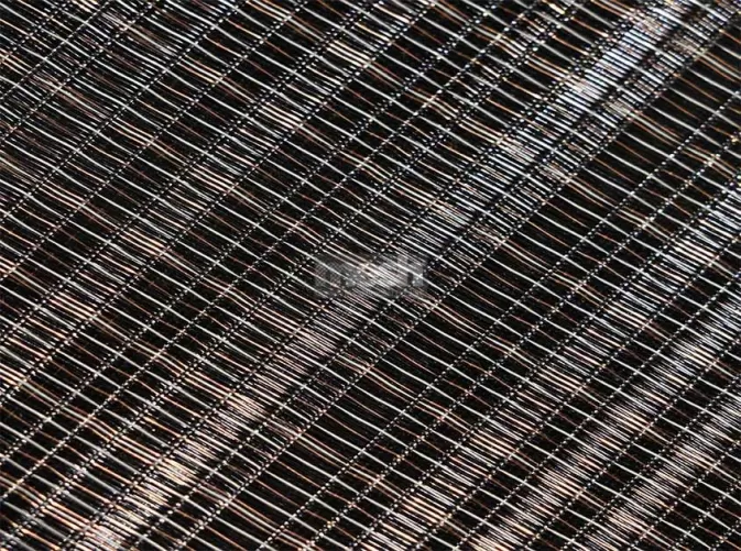 Mesh lighting design for wall covering mesh fabric: enhancing the visual atmosphere