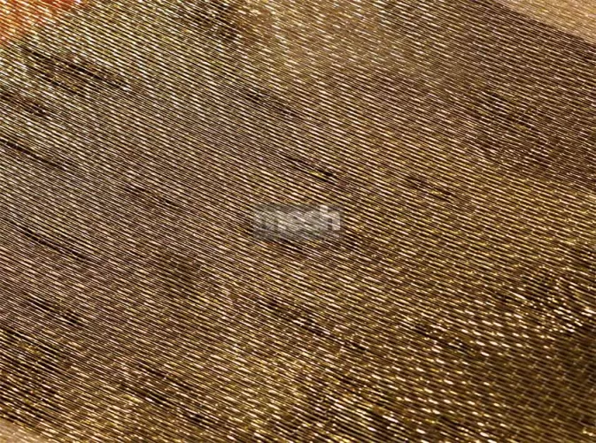 The multi-dimensional expression of Art wire mesh fabric in modern art