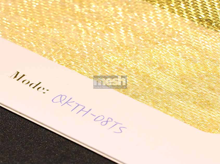 The multi-dimensional expression of Art wire mesh fabric in modern art