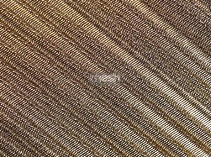 Learn about the beauty and practicality of Luxury metal mesh fabric