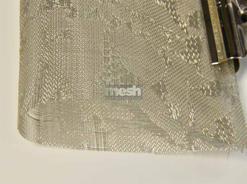 Metallic Brilliance: Captivating Visual Effects with Luxury metal mesh fabric