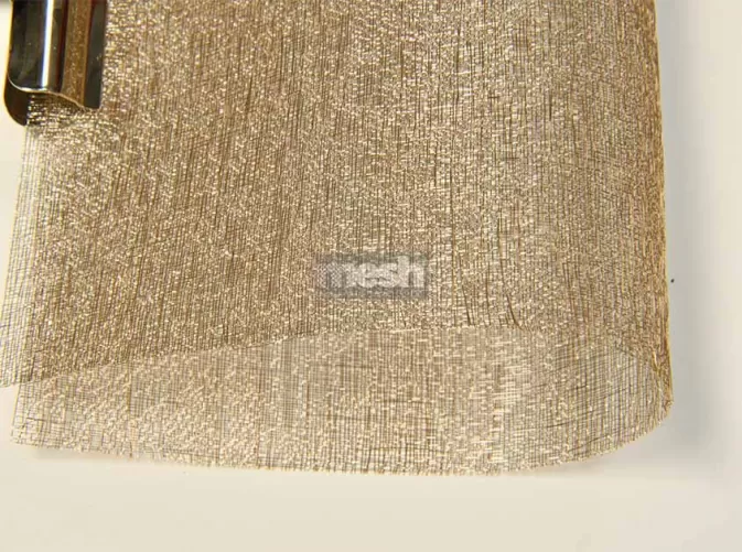 Luxury metal mesh fabric and Sustainable Architecture: A Harmonious Combination