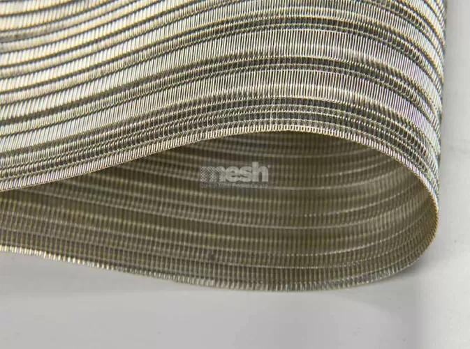 Exploring the Texture and Dimensionality of Luxury metal mesh fabric