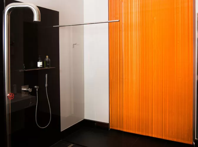 Luxurious Sophisticated Decor - Architectural Metal Weave Interior.