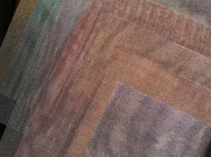 Unlimited creativity, decorative metallic woven fabric adds unique charm to the space