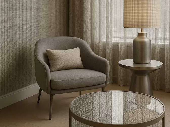 Woven Mesh interiors Panels – The Art of Textured Interiors