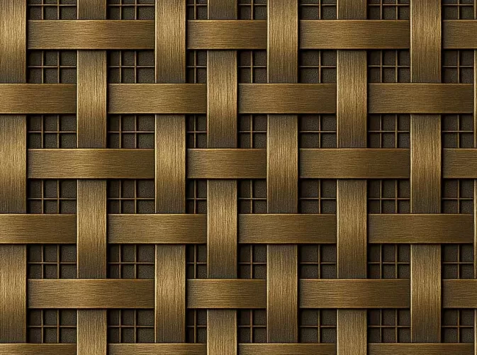 Decorative Metal Woven Wall Cloth – The Future of Luxury Interior Design