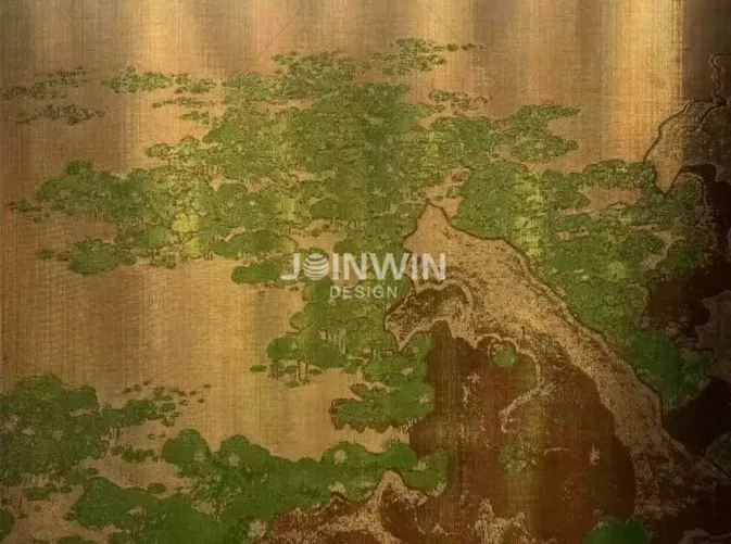 Stainless Steel Woven Metal Fabric for Interior and Exterior Design